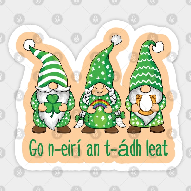 Luck Of The Irish - Go n-eirí an t-ádh leat Sticker by Eire